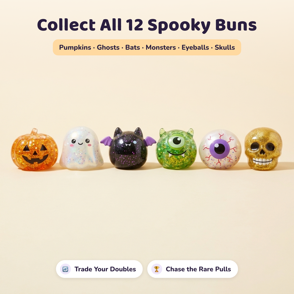 The Halloween Drop collector guide — 12 characters, one per box