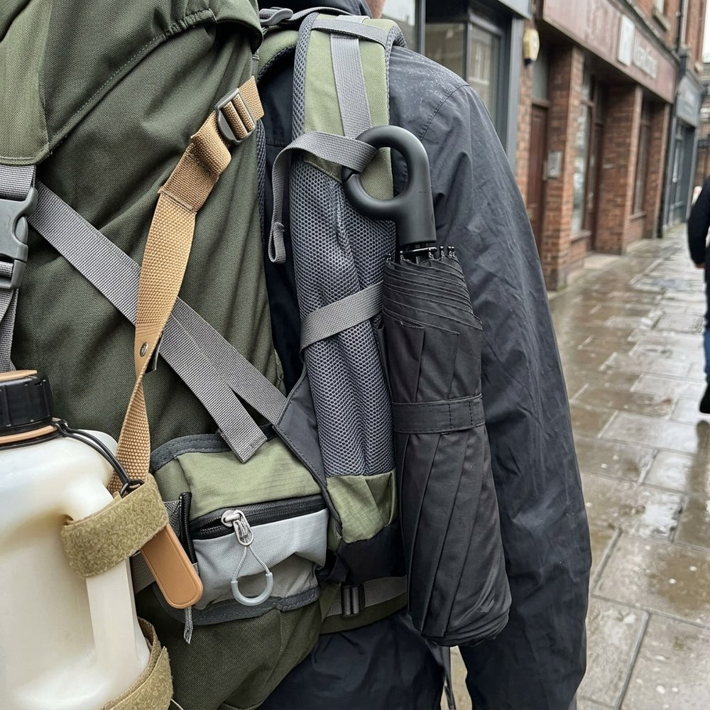 It hangs off your bag, not your memory.
