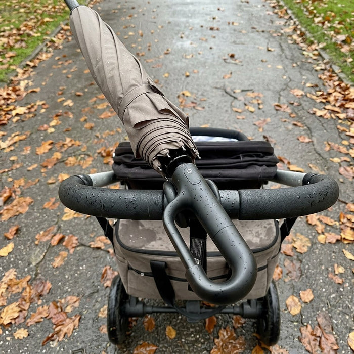 On the stroller